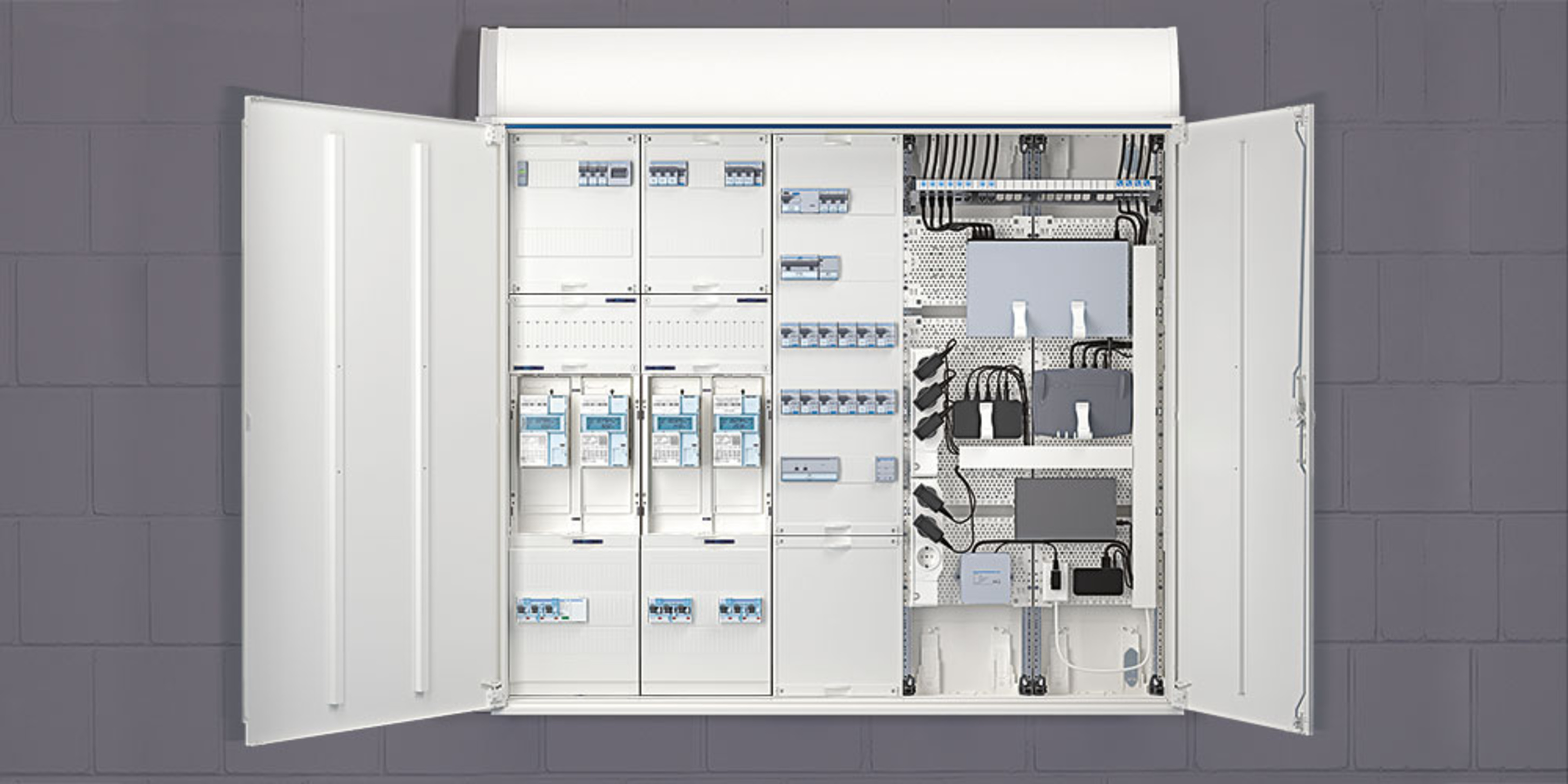 Technikzentrale bei Novus Elektrotechnik GmbH in Schöneck